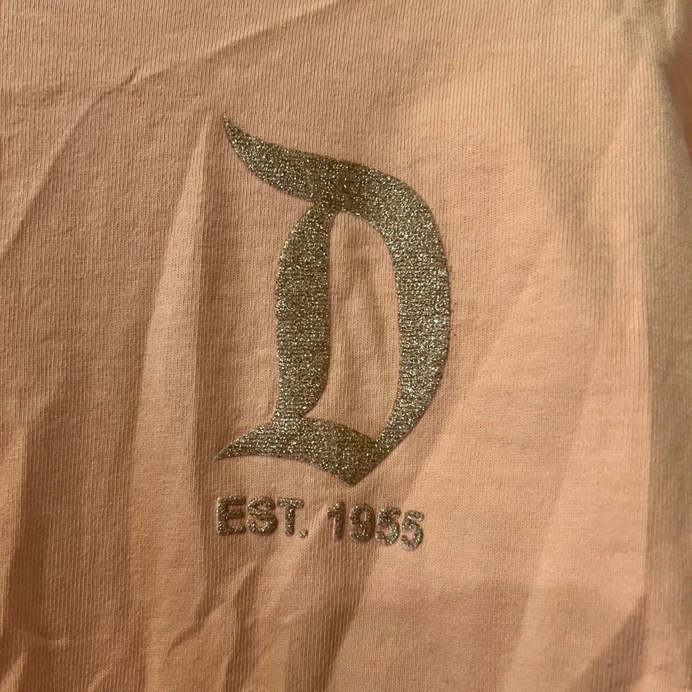 Disney Gold Letter Spirit Jersey Crewneck Sweater - Picture 2 of 8